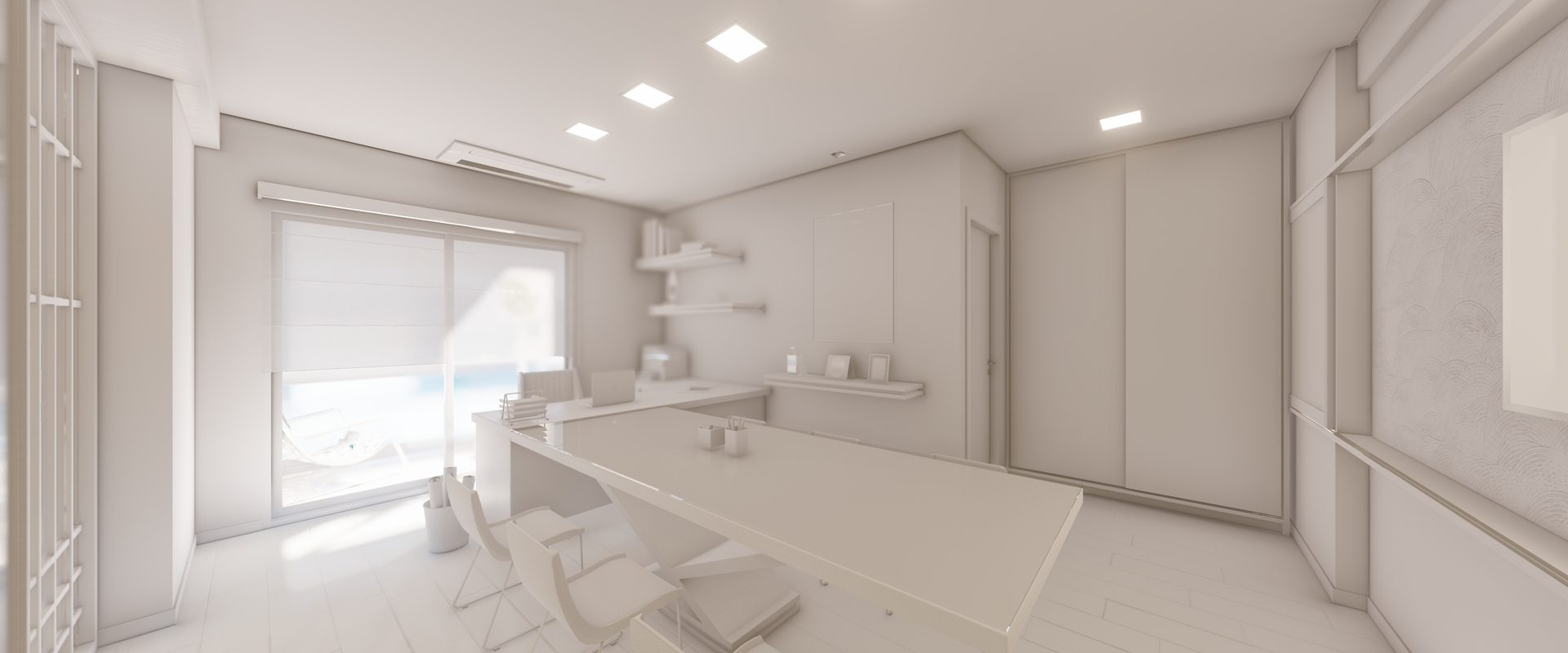 Apartamento Home Office -Conceito - _1 - Foto_7 - Foto